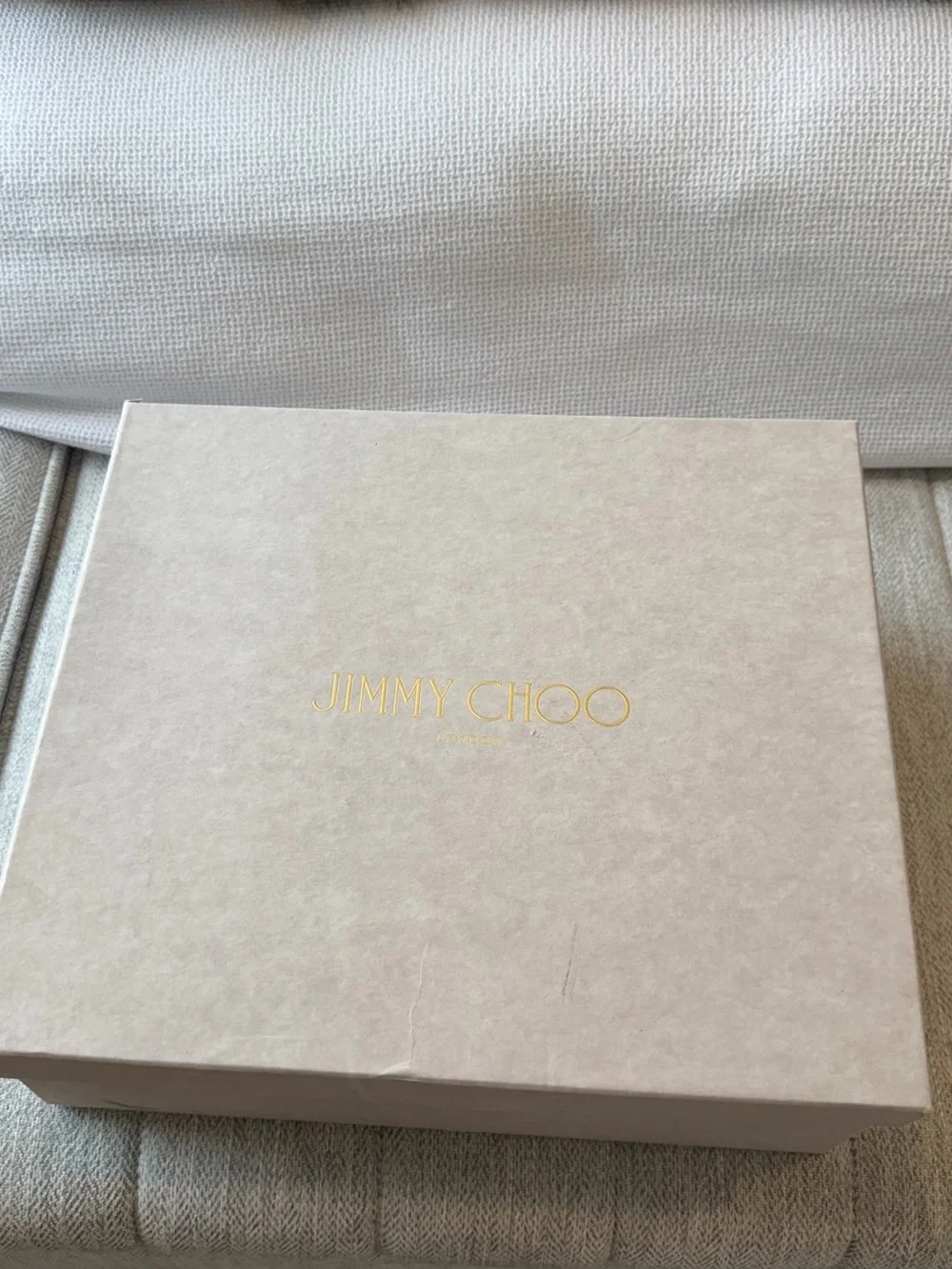 Jimmy Choo Cream Braided Leather Platform Sandals with Woven Heel